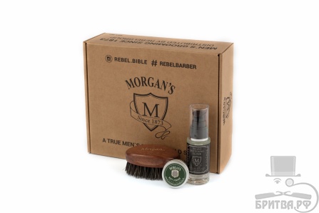 Подарочный набор для бороды и усов Morgan's с тестером