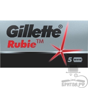 Двусторонние Лезвия Gillette Rubie