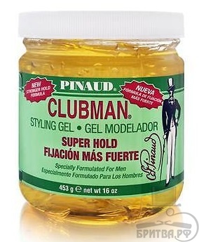Clubman Super Hold Styling Gel