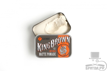 Матовая помада для укладки KING BROWN Matte Pomade