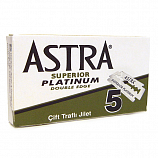 Лезвия (сменные) для Т-образной бритвы Astra Platinum