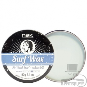 Матовый воск средней фиксации Nak Surf Wax.