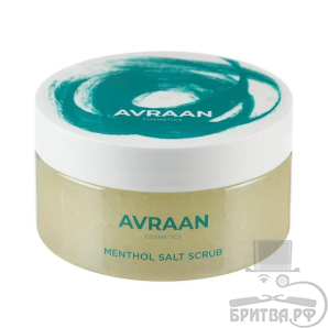 Скраб для тела солевой AVRAAN Menthol